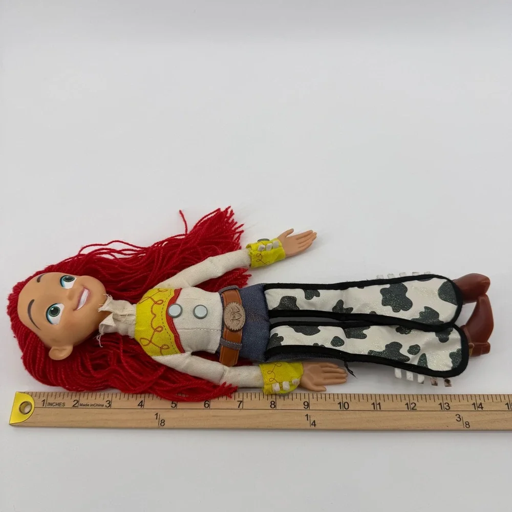 Disney Store Toy Story Woody Plush‎ & Jessie Doll Lot Jessie Talking Works